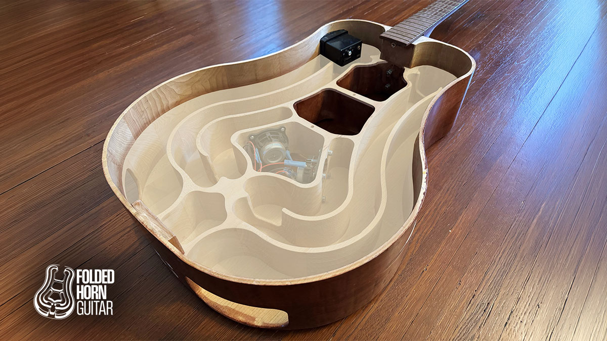 Folded Horn Guitar